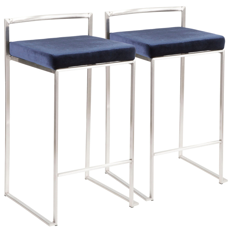 Fuji - Contemporary Elegant Stackable Counter Stool Set