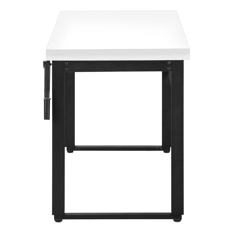 Computer Desk, Home Office, Standing, Adjustable, Laptop, Contemporary & Modern