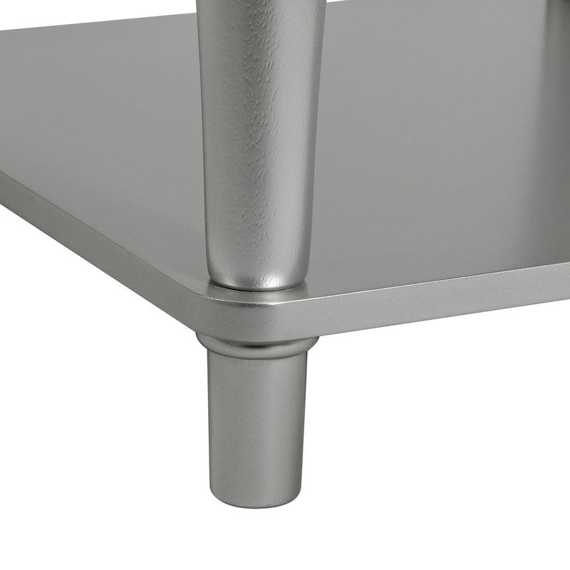 Avril - End Table - Silver