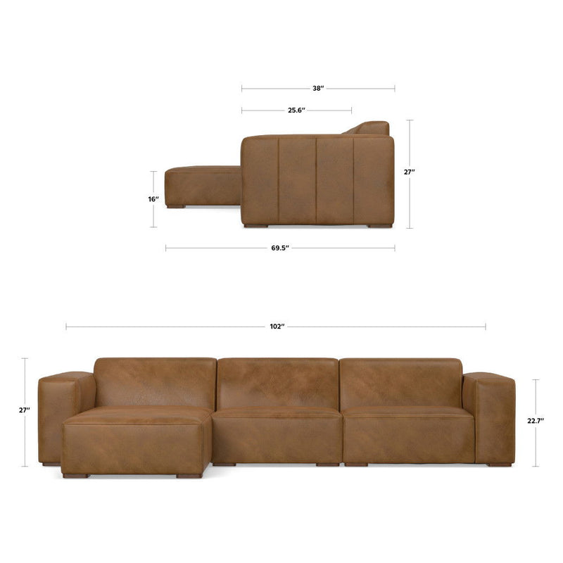 Rex - Handcrafted Sectional Sofa