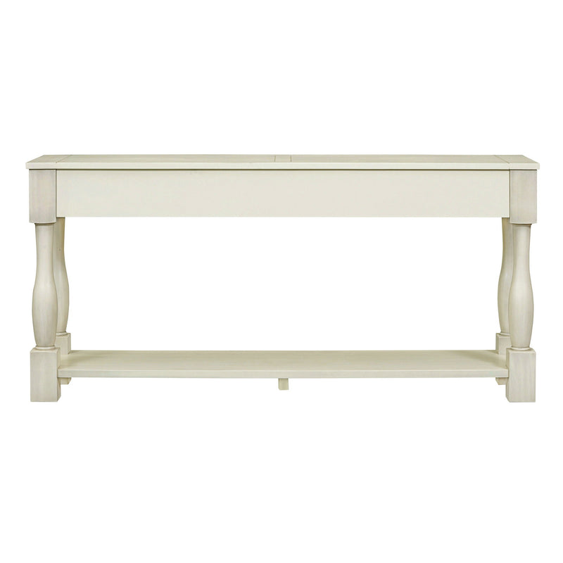 Console Table Long Console Table With Drawers And Shelf For Entryway, Hallway, Living Room