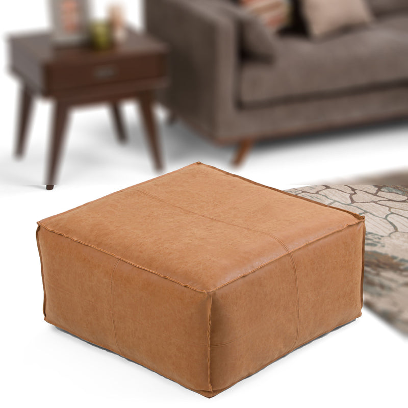 Brody - Large Square, Coffee Table Pouf