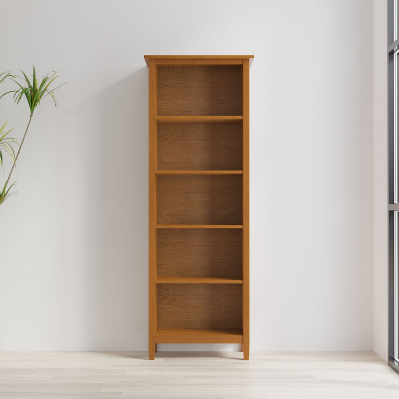 Warm Shaker - 5 Shelf Bookcase