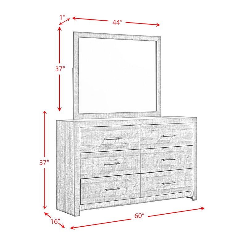 Bailey - Bookcase Panel Bedroom Set With Bluetooth