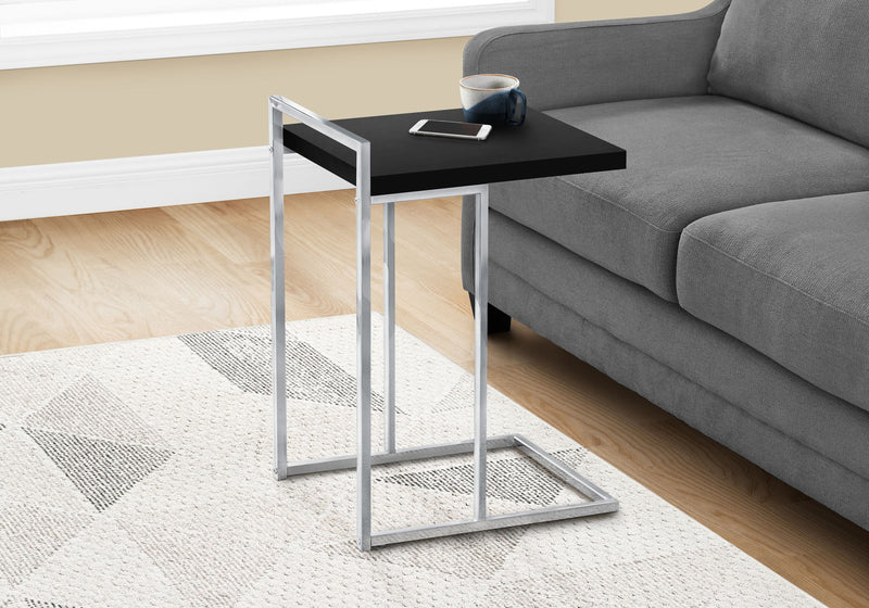 Accent Table, C - Shaped, Contemporary & Modern