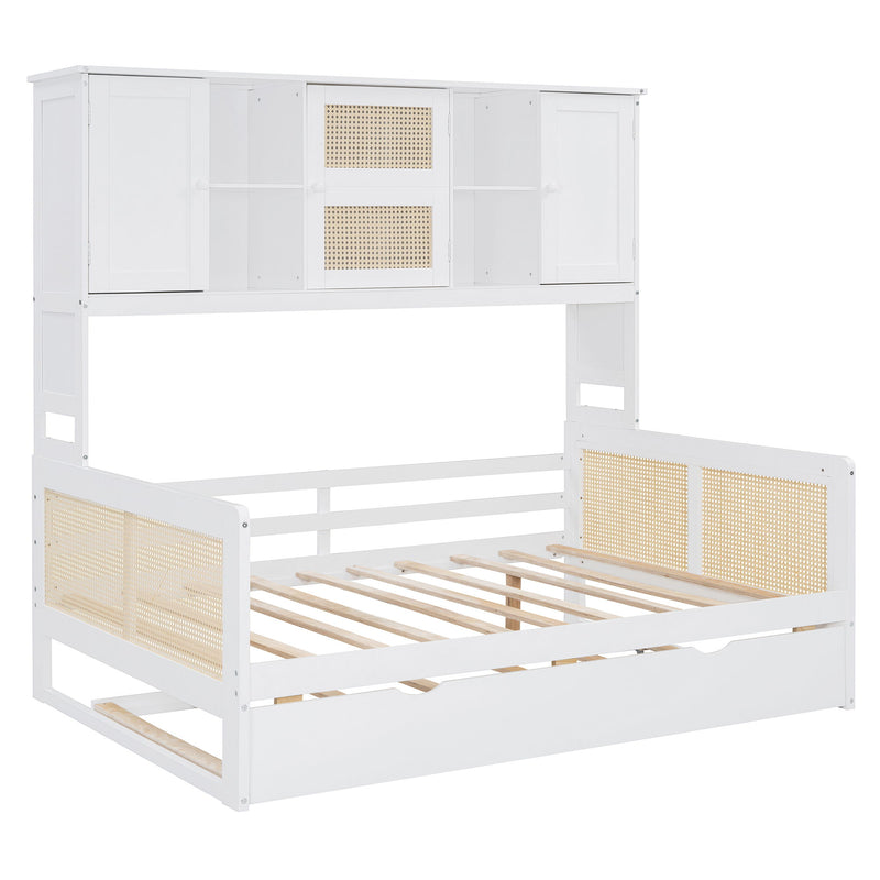 Daybed And All In One Cabinet And Shelf