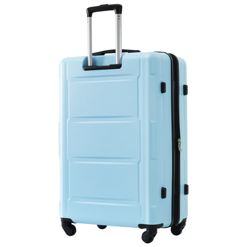 2 Piece Luggage Set With Bags Expanable Spinner Wheels ABS Lightweight Suitcase With Tsa Lock 20" / 24"