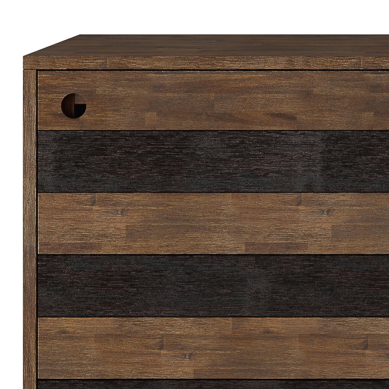 Clarkson - Medium Storage - Rustic Natural Aged Brown