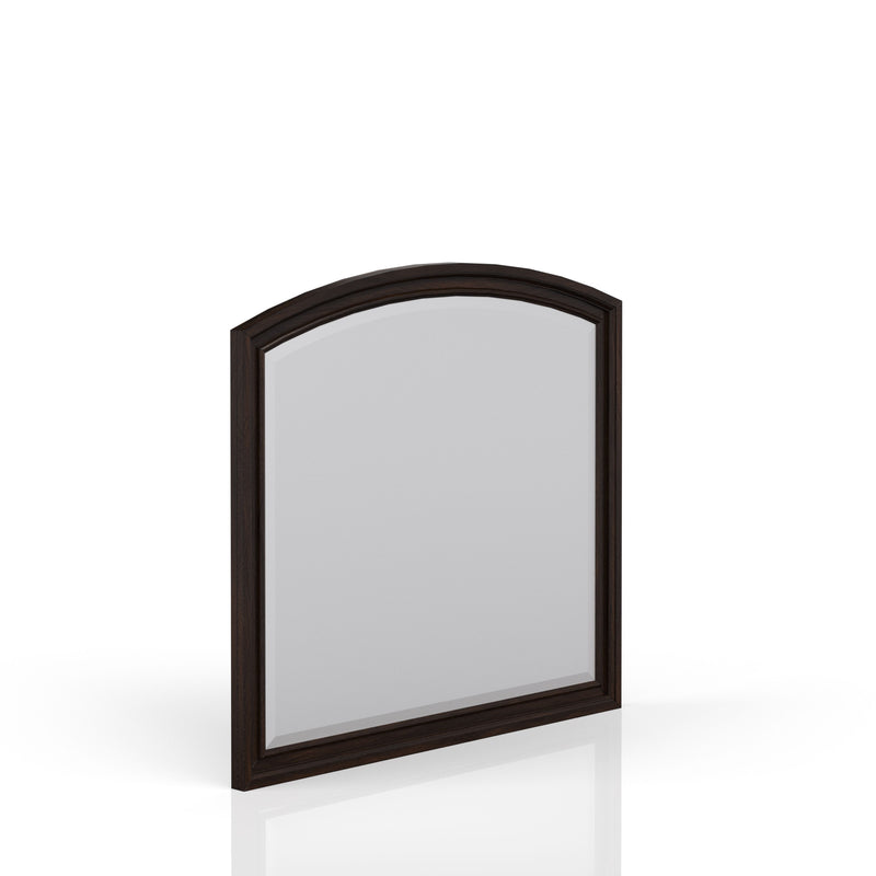 Elegant Design Mirror - Dark Cherry