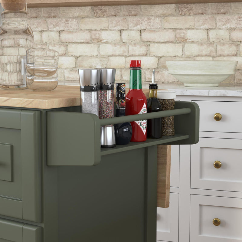 Dolly Madison - Drop Leaf Kitchen Cart