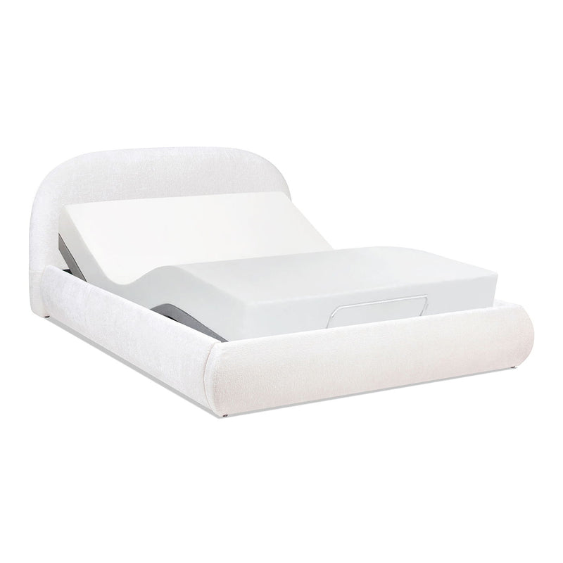 Archie Puffy Grounded - Upholstered Platform Bed