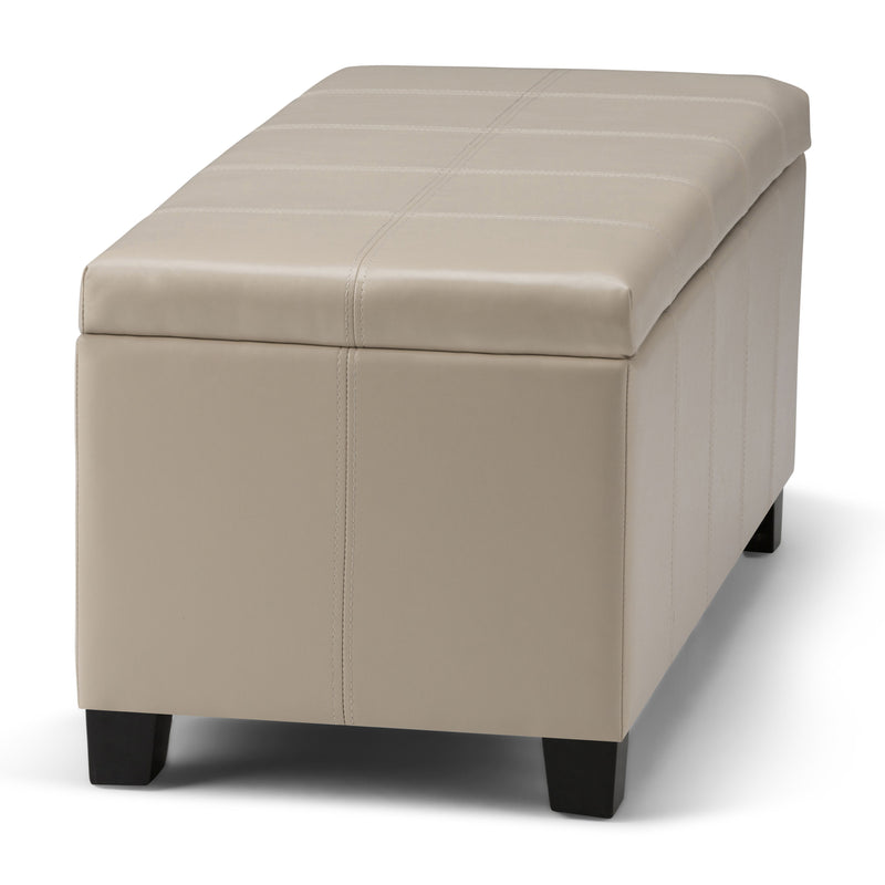 Dover - Upholstered Storage Ottoman Bench