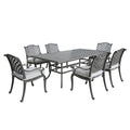 Outdoor Aluminum Dining Set With Cushion