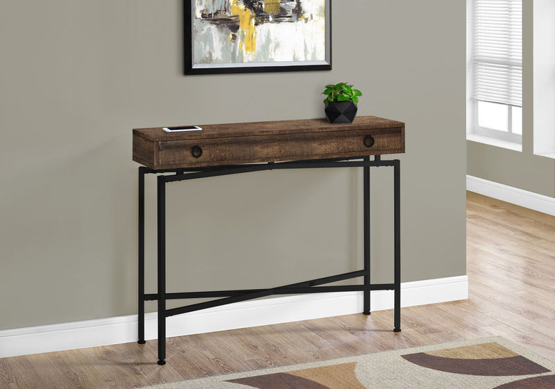 Accent Console Table For Entryway, Functional Storage Drawer