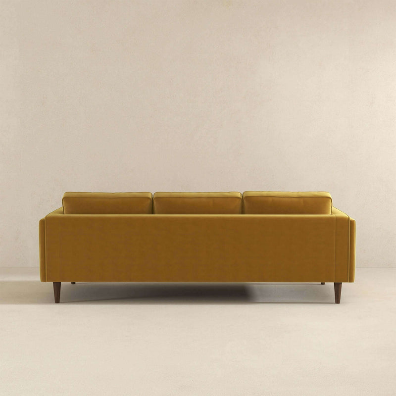 Amber - Mid-Century Modern Luxury Modern Velvet Sofa