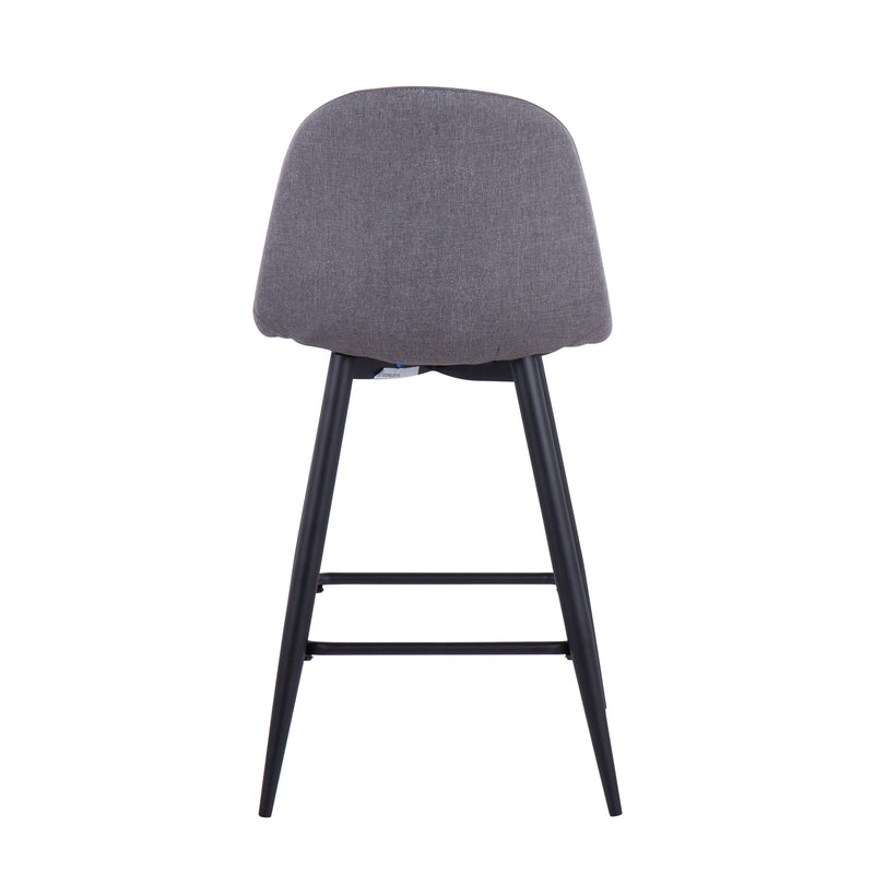 Pebble - Mid Century Casual Comfort Modern Counter Stool (Set of 2)