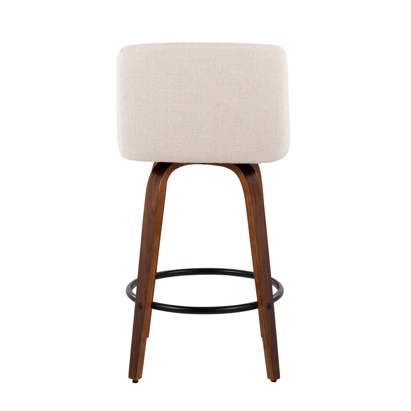 Toriano - Mid Century Modern, Counter Stool (Set of 2)