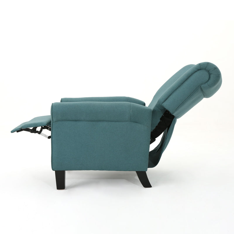 Wide Manual Standard Recliner - Teal