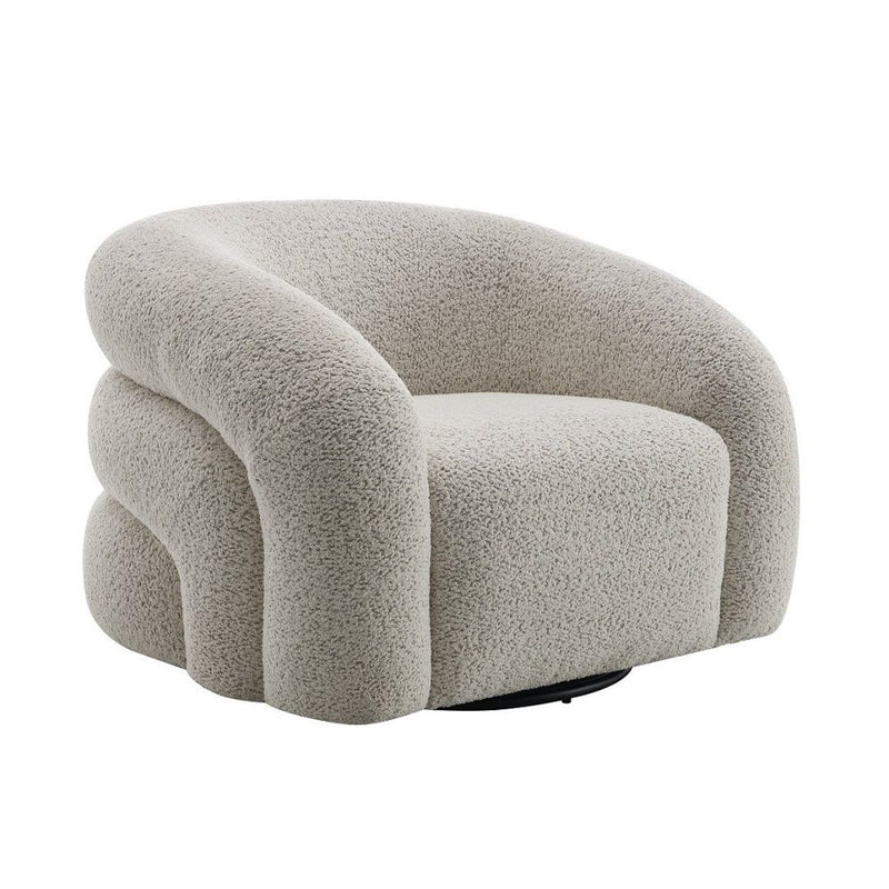 Irma - Chair With Swivel - Gray