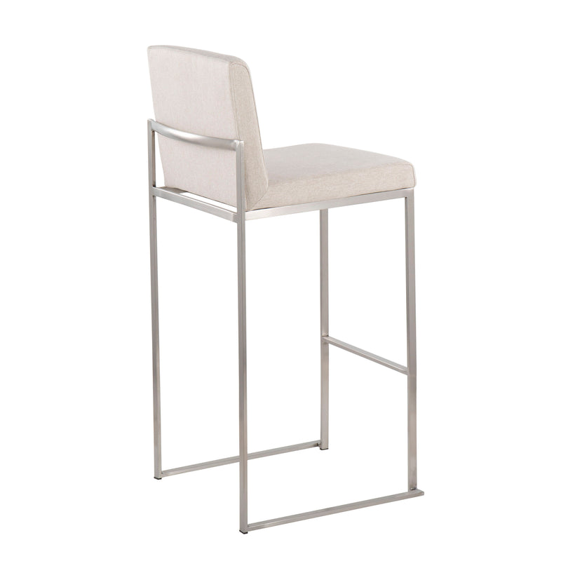 Fuji - Contemporary And Modern Elegance High Back Barstool