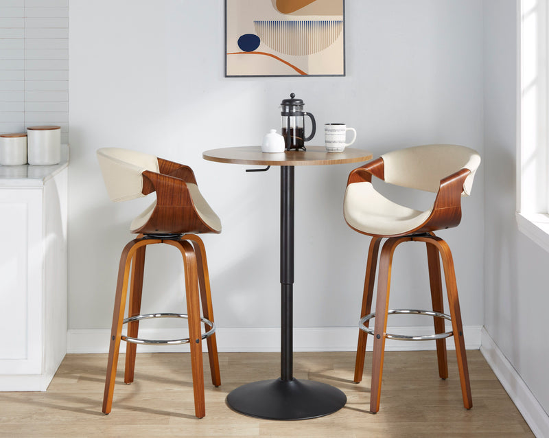 Elia - Contemporary Adjustable Bar Table