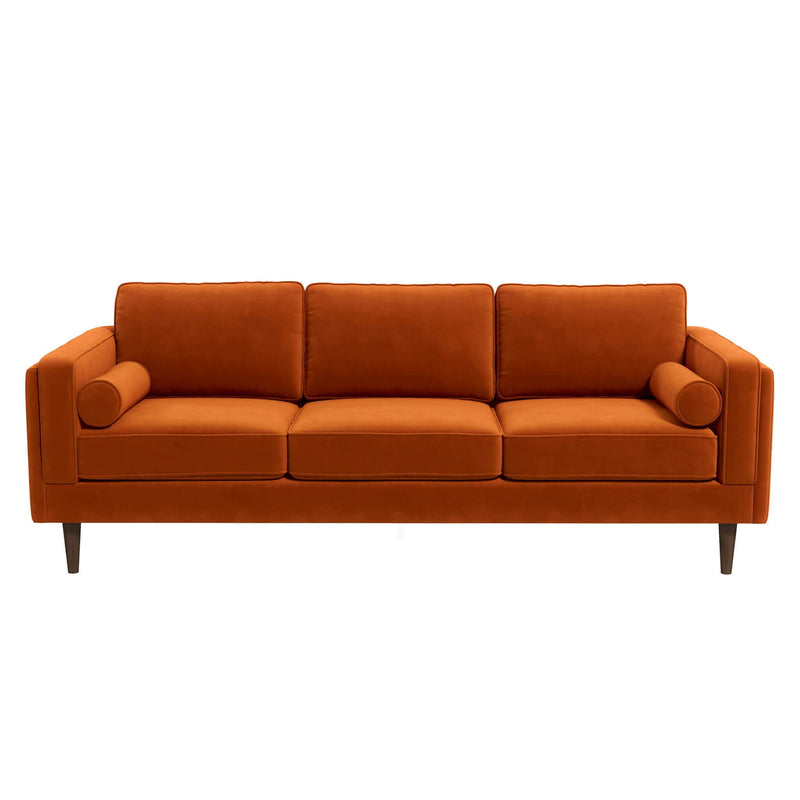 Amber - Mid-Century Modern Luxury Modern Velvet Sofa