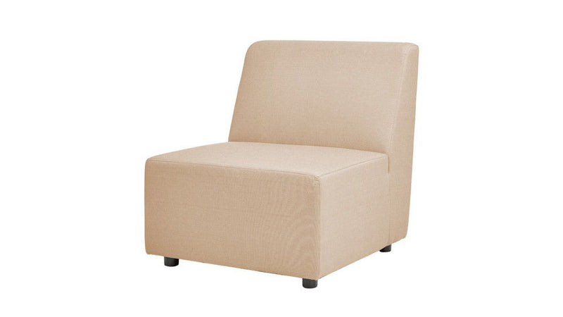 Cleo - Modular Upholstered Deep Seating Patio Armless Chair Axroma Olefin