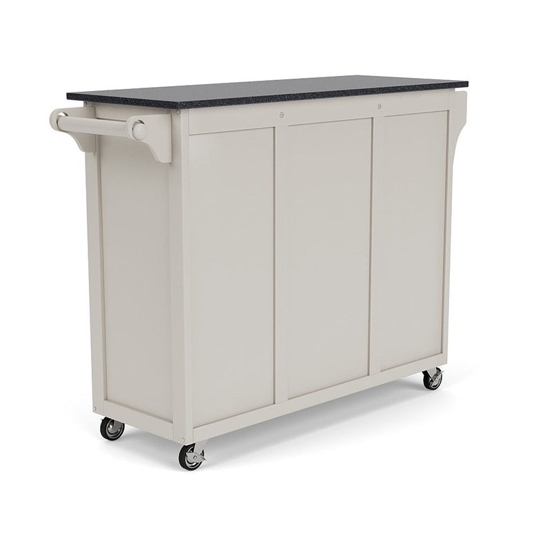 Create-A-Cart - Kitchen Cart With Black Granite Top