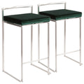 Fuji - Contemporary Elegant Stackable Counter Stool Set