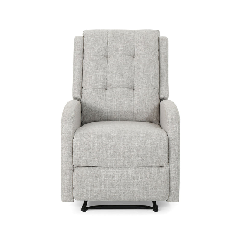 Wide - Manual Standard Recliner - Beige