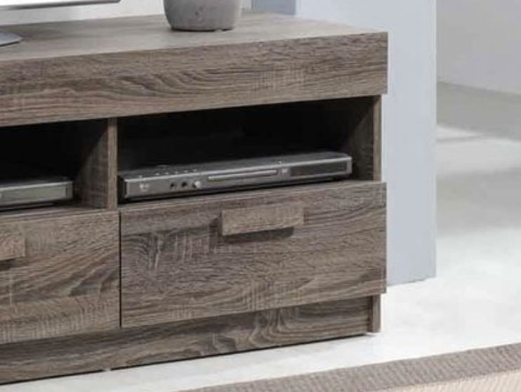 Alvin - TV Stand - Rustic Oak