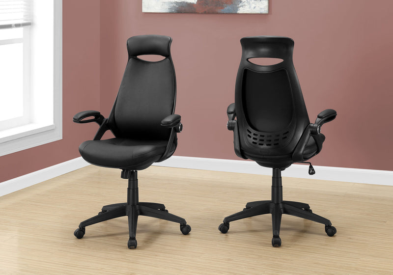 Office Chair, Adjustable Height, Swivel, Ergonomic, Armrests, Contemporary & Modern