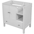 Bathroom Vanity Base Only, Solid Wood Frame, Bathroom Storage Cabinet With Doors And Drawers