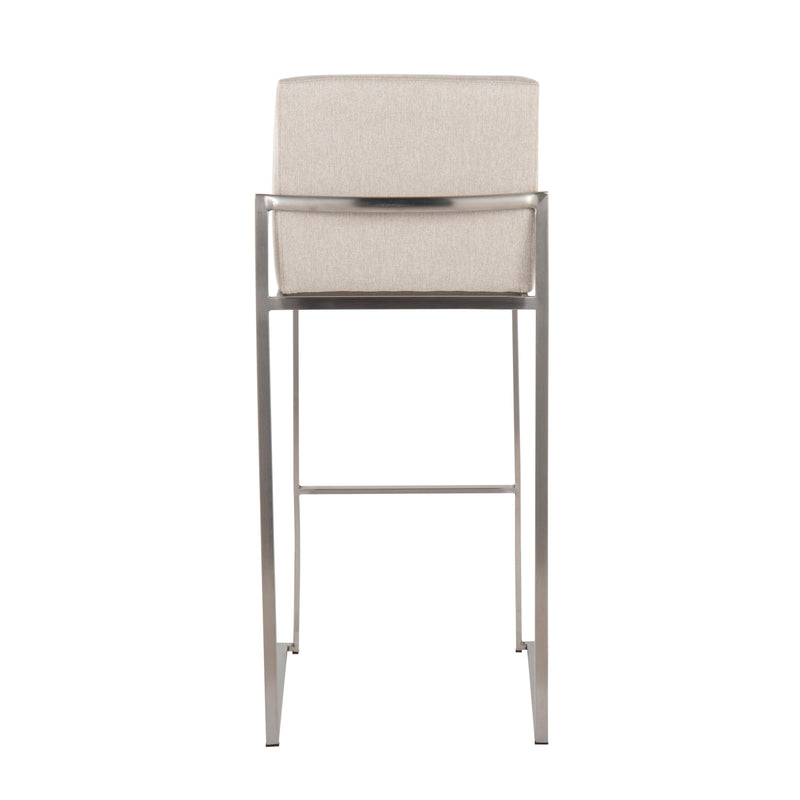 Fuji - Contemporary And Modern Elegance High Back Barstool