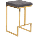 Joel - Mid Century Modern Luxury Upholstered Stool