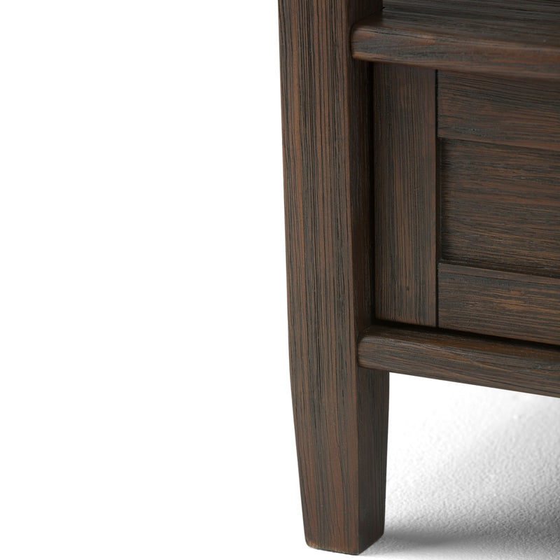 Warm Shaker - End Table - Farmhouse Brown