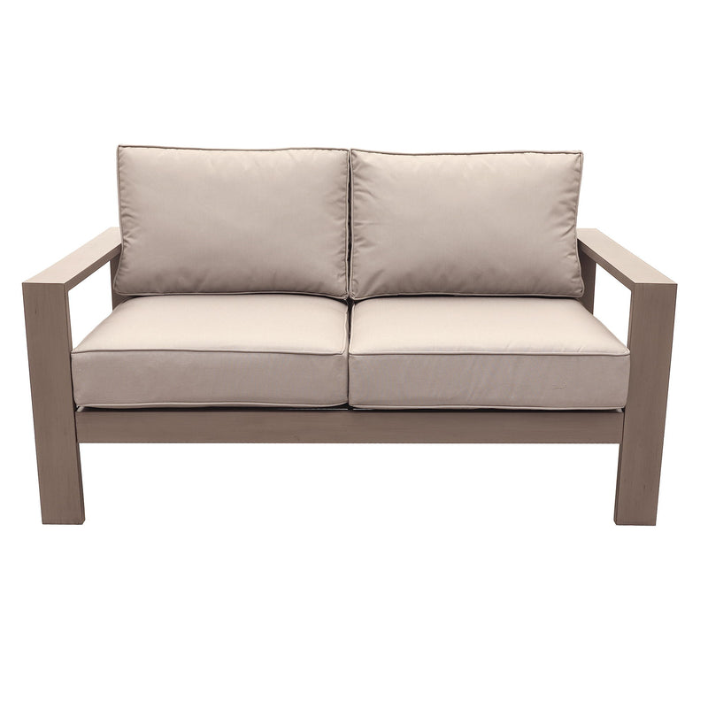 Loveseat, Wood Grained