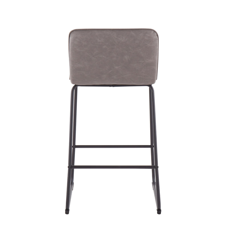 Casper - Fixed Height, Contemporary Counter Stool (Set of 2)