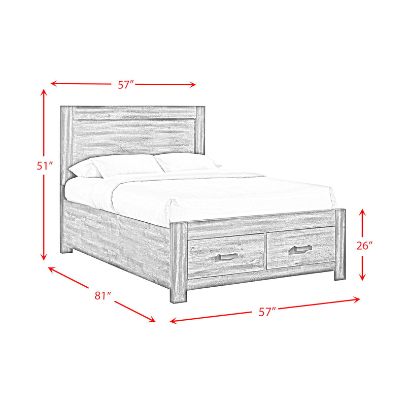 Warner - Platform Storage Bedroom Set