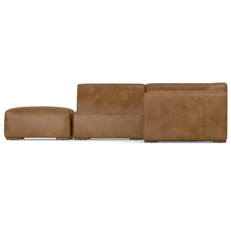 Rex - Handcrafted Sectional Sofa And Ottoman