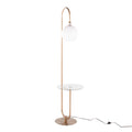 Trombone - Contemporary / Glam Floor Lamp