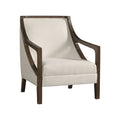 Hopkins - Accent Chair With Brown Frame