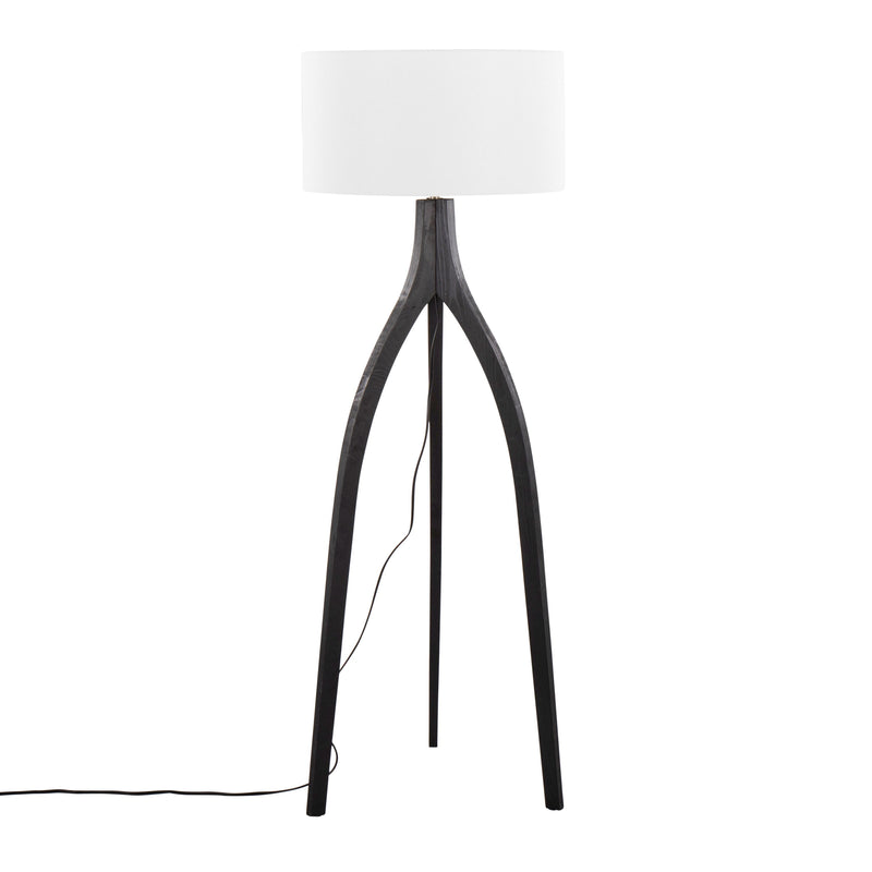 Wishbone - Contemporary Floor Lamp