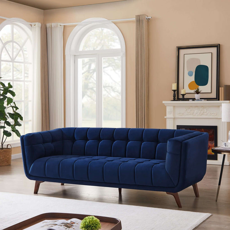 Addison - Mid-Century Modern, Tufted Sofa