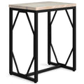 Selma - Handcrafted Metal And Wood Accent Table