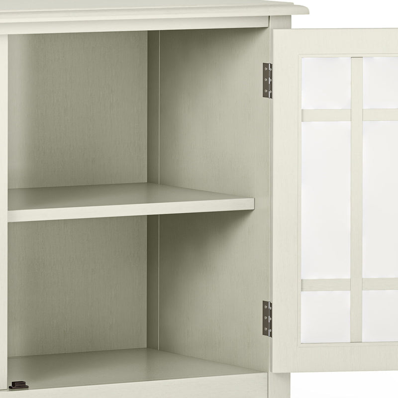 Connaught - Low Storage Cabinet - Antique White