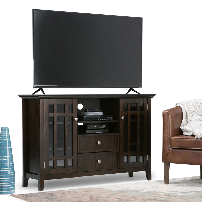 Bedford - Handcrafted Tall TV Media Stand