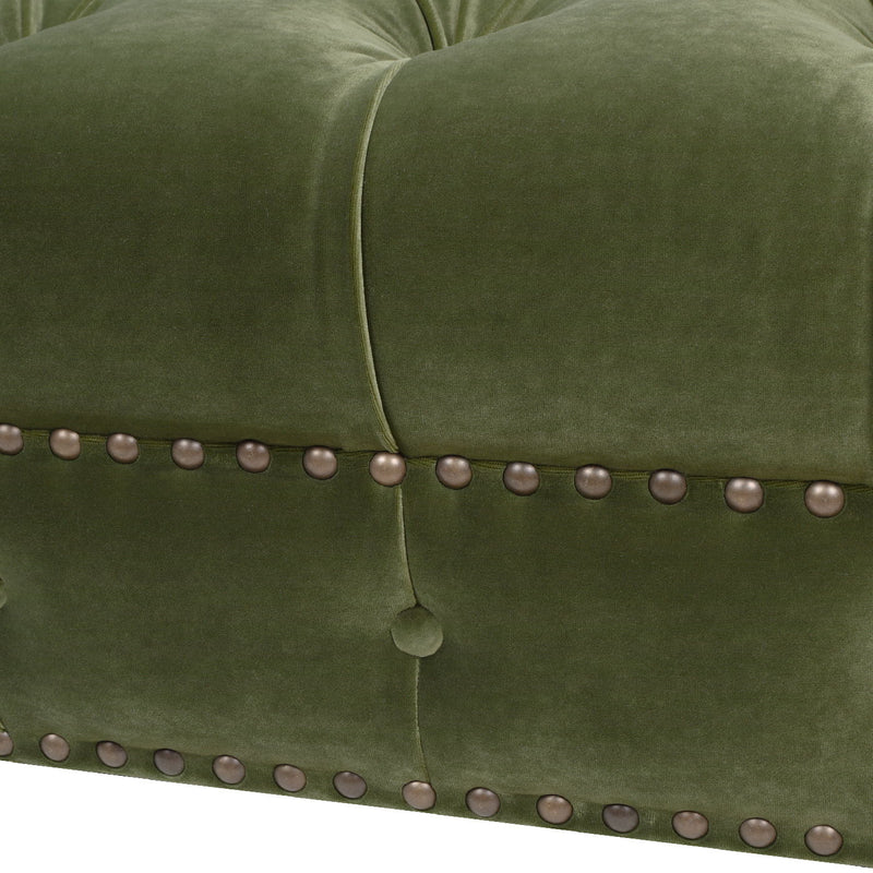 Alto - Tufted Chesterfield Sofa - Olive Green