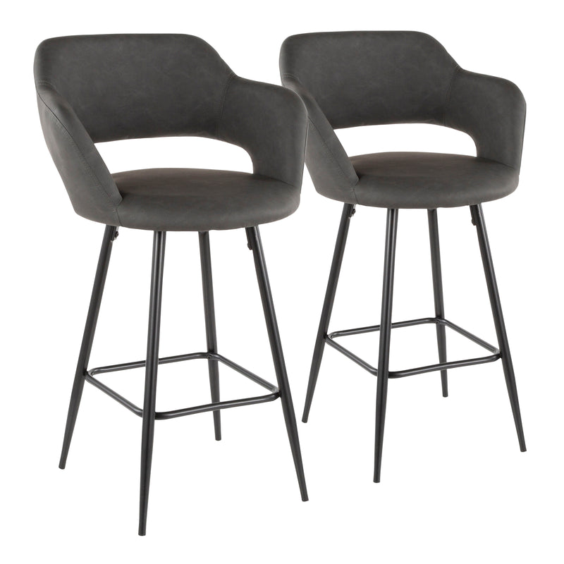 Margarite - Contemporary Counter Stool (Set of 2)