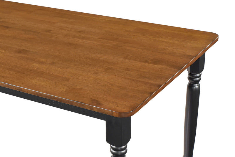 Hollyoak - Rectangular Wood Dining Table - Walnut